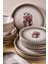Antique Altın Yaldızlı Stoneware Yemek Takımı 27 Parça 6 Kişilik Yemek Seti 8