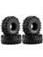 4pcs 120MM 1 9in Kauçuk Kapalı -Oad Lastikleri 1 10 Rc Prıgler Araç Axıal SCX10 90046 AXI03007 Trx4 (Yurt Dışından) 1