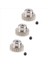3pcs 3 175MM Mil Metal Pinyon Motor Dişli 32DP 48DP 64DP 1/10 1/8 Rc Car 3650 3660 22T Için M0 6 M0 8 (Yurt Dışından) 2