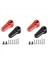 4pcs Metal 15T Servo Kolu Korna Fit Emax ES08MA Iı Eksenel SCX24 Için Servo 1/24 Rc Paletli Araba Parçaları Kırmızı + Siyah (Yurt Dışından) 1