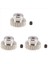 3pcs 3 175MM Mil Metal Pinyon Motor Dişli 32DP 48DP 64DP 1/10 1/8 Rc Car 3650 3660 23T Için M0 6 M0 8 (Yurt Dışından) 3