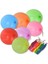 Ticaret Ipli Zıpzıp Balon - 100'LÜ Lastikli Punch Panç Büyük Boy Renkli 3