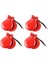 4pcs Ispanyol Castanets Geleneksel Flamenko Castetets Ahşap El Perküsyon Castanets Müzik Enstrümanı Yeni Başlayanlar Için (Yurt Dışından) 1