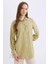 Regular Fit Basic Düz Viskon Uzun Kollu Gömlek Tunik D7352AX25SP 1