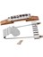 Elektro Gitar Köprüsü Ayarlanabilir Gül Ağacı Taban Köprü Kuyruk Parçası Caz Gitar Aksesuarları Için Set (Yurt Dışından) 2