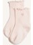 Kız Bebek Kaydırmaz Taban 2'li Pamuklu Uzun Çorap F6731A5NS 2