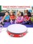 Ktv Partisi Kırmızısı Için 8inch Müzikal Tambora Tamborine Drum Yuvarlak Perküsyon Hediyesi (Yurt Dışından) 4