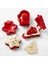 3pcs Mini Pasta Yapımcıları Için El Pasta Kalıpları Noel Partisi Pişirme Malzemeleri Parti Hamur Baskı Cep Pasta Kalıpları (Yurt Dışından) 3