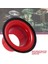 Siyah Port Hole Protector, Mikro Delek Kafası, Kırmızı ile Bas Davul Geliştirici Abs Kauçuk Bas Drum Kick Artırıcı (Yurt Dışından) 5