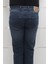 Denim Cartel Fistan Store Erkek Koyu Mavi Yüksek Bel Rahat Kesim Boru Paça Jean Pantolon 5