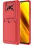 Xiaomi Poco X3 Kılıf ​nxxa Kartix Kapak-Kırmızı 1