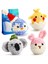Tığ Işi Kit Diy Sevimli Hayvanlar Örgü Iplikli Tığ Işi Kiti Peluş Bebek Kolay (Kuş, Tavşan, Koala, Civciv) (Yurt Dışından) 1