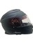 935 Çene Açılır Mat Siyah Kask 2