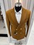 Erkek Kruvaze Slim Fit Blazer Ceket 1