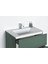 Granit Lavabolu Forest 80 cm Alt Üst Banyo Dolabı Takımı 4