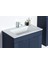 Granit Lavabolu Midnight 80 cm Alt Üst Banyo Dolabı Takımı 2