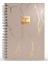 Mermer Bej 17x24 Çizgili Defter 1