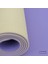 Çift Taraflı Tpe Yoga Pilates Matı 6mm Kaymaz Hafif Taşınabilir – Lila & Sarı (Butter Yellow) 2