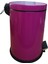 12 Lt Pedallı Çöp Kovası Fuşya 15632 4