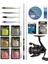 YekOutdoor FireWorm LRF Seti Shimano Kamış FX XT Spinning Moderate Fast 2,10m 1-11g 2pc&Okuma Ceymar HD CHD-2500A 7+1BB Olta Makinesi 6