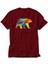 Bear Color Mozaik Kırmızı Tişört Liyada 1