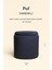 Loofy Dekoratif Sandıklı Puf – Silindir Formda, Teddy Kumaşlı Modern Bench 1