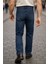 Cedy Denım Erkek Yüksel Bel Bol Kesim Boru Paça Kot Pantolon Reguler Fit Jean C336 2