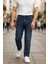 Cedy Denım Erkek Yüksel Bel Bol Kesim Boru Paça Kot Pantolon Reguler Fit Jean C336 5
