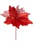 Yılbaşı Çiçeği Kırmızı 26 Cm. 1