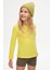 Sarı Basic Mevsimlik Likralı Uzun Kollu Kız Çocuk Tişört 2