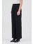 Siyah Tek Düğmeli Pensli Kadın Pantolon 5011 4