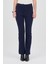 Laci Straight/Düz Kesim Yüksek Bel Nervür Dikişli Örme Pantolon TCR-6873A 10