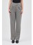 Gri Çift Düğmeli Kadın Pantolon 5010 3