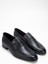 Erkek Deri Klasik Ayakkabı Kısa Topuklu Siyah 204 6059K Rahat Kullanım 7