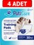 Trainingpads Yavru Köpek Tuvalet Eğitim Pedi 60X90CM 30LU Yapışkanlı Çiş Pedi 4ADET 2