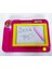 Orta Boy Yazı Tahtası Pembe Renk 27x19,5 cm Çocuklar İçin Eğlenceli Kullanım 3