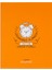 Meli Melek Zamansız Ajanda Turuncu Renkli Haftalık Planlama 1 Adet 21x29 cm Ölçülerle 3