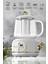 YSB-GC02 Eiffel Beyaz 600ml Elektrikli Çok Fonksiyonlu Cam Su Isıtıcısı Kettle Bitki Çayı Makinesi 1