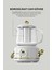 YSB-GC02 Eiffel Beyaz 600ml Elektrikli Çok Fonksiyonlu Cam Su Isıtıcısı Kettle Bitki Çayı Makinesi 4