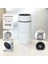 200ML Akıllı Termos Su Şişesi Paslanmaz Çelik Sıcaklık Ekran Termos Kupası Mini Cep Kupası Vakum Şenlikleri Kahve Kupası Kapasitesi: 200ML/RENK: Beyaz (Yurt Dışından) 1