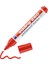 260 Beyaz Yazı Tahtası Kalemi, Kırmızı, 4'lü Set, Yuvarlak Uç 1,5-3 mm 3