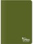 Colors A4 60 Yaprak Çizgili Defter, Yeşil 1