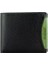 Hakiki Deri Erkek Cüzdan 27448-Siyah-Yeşil 1