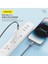 XS08 60W LED Işıklı Type-C To Type-C Şarj ve Kablosu Ip Örgülü 1,2m 2