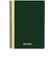 Pruva Ofis Serisi, A4 120 Yaprak Çizgili Karton Kapaklı Pet Spiralli Defter, Yeşil 2