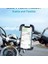 Hobimtek HT-171 Bisiklet Telefon Tutucu Gidon Tipi Motosiklet Telefon Tutucu 360 Dönebilir Darbe Emici Tutacak 2