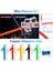 25 Adet Otomotiv Test Kurşun Kiti Arka Prob Timsah Klipsi Timsah Klipsi 4mm Muz Fiş Test Probu Arka Prob (Yurt Dışından) 3