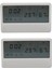2x Dijital Higrometre Termometre Kapalı Oda Açık Sıcaklık Nem Metre LCD Stand Manyetik Destek Sensörü (Yurt Dışından) 1