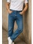 Cedy Denım Erkek Yüksel Bel Bol Kesim Boru Paça Kot Pantolon Reguler Fit Jean C336 5