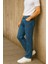 Cedy Denım Erkek Yüksel Bel Bol Kesim Boru Paça Kot Pantolon Reguler Fit Jean C336 6